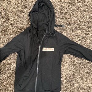 Danskin Black Zip-Up Hoodie